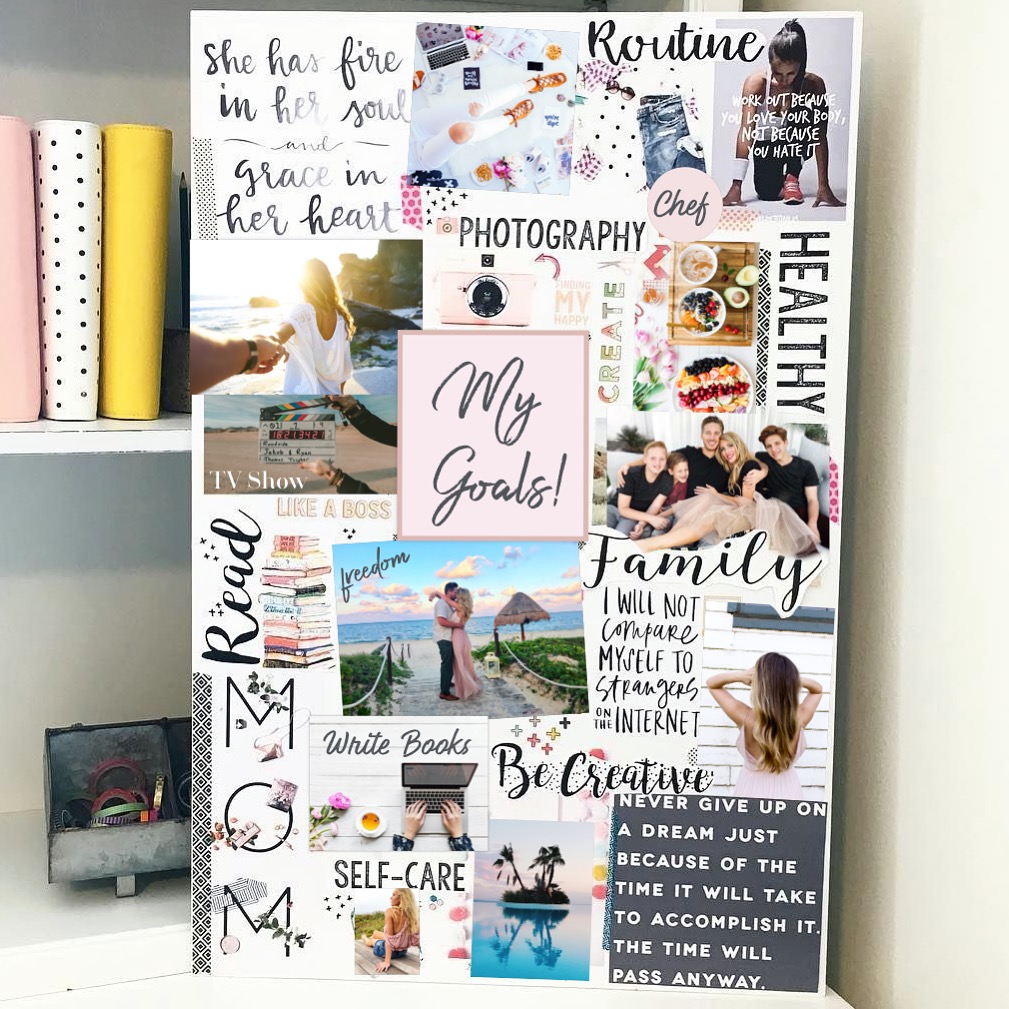 Personal Vision Board Template