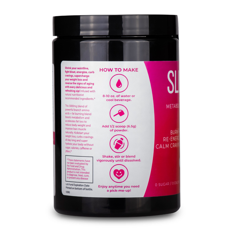 Slim Shots - Fruit Punch Flavor (30 Day Total Body Metabolism Reset &  Beauty Booster)