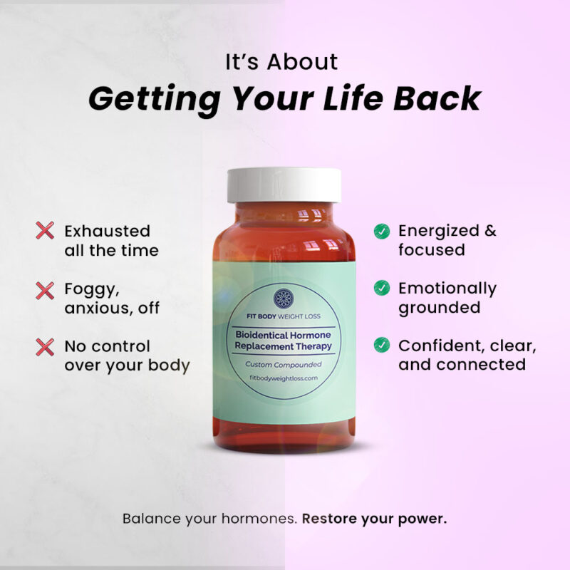 Hormone Replacement Therapy - Fit Body Weight Loss