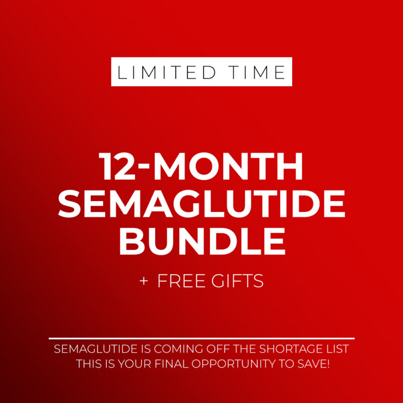 (Last Chance) 12 Month Semaglutide Bundle - Limited Time