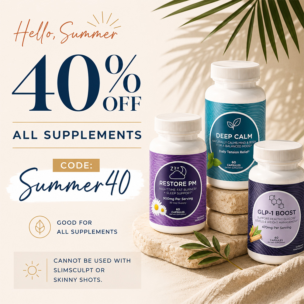 40% Off Summer Savings! (All Supplements)