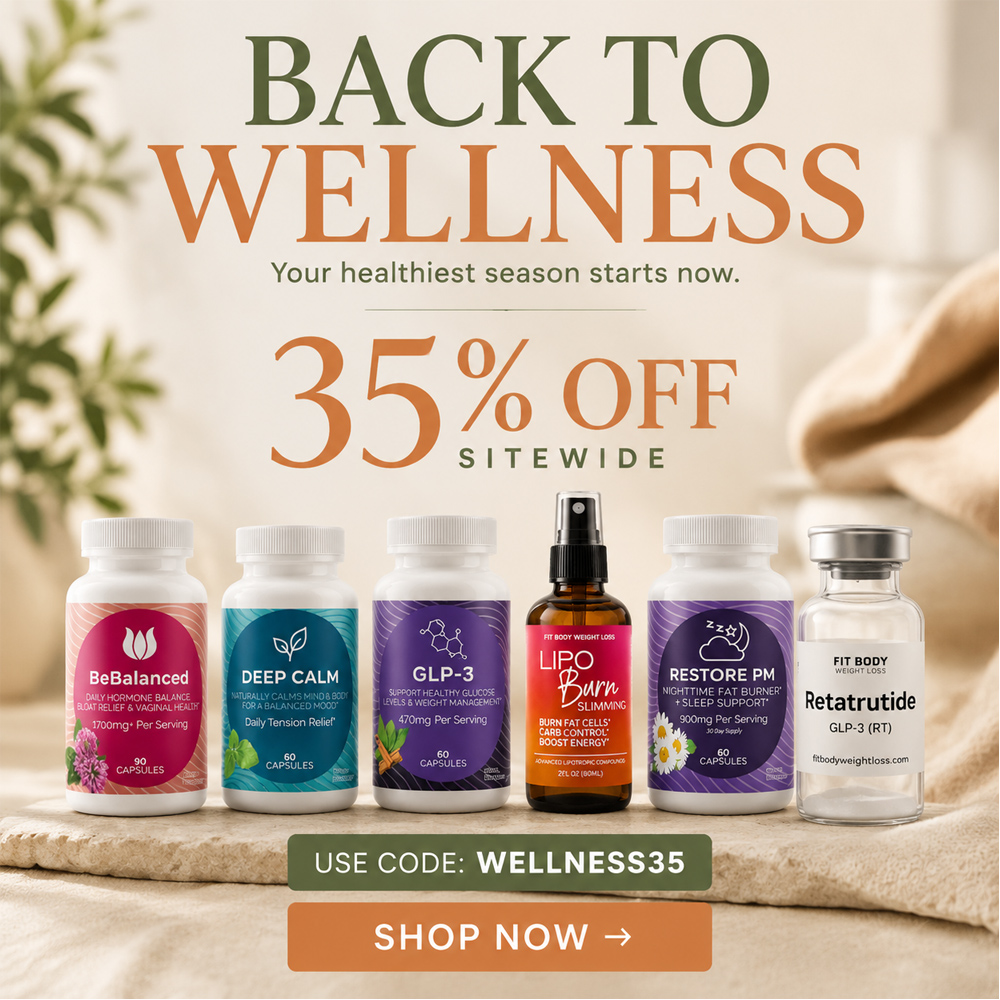 35% Off Sitewide - Back to Wellness Sale